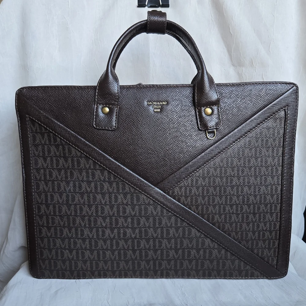 Da Milano Genuine Leather Laptop Sleeve